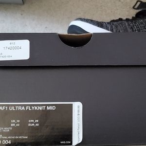 Nike Flyknit Air Force 1 mid